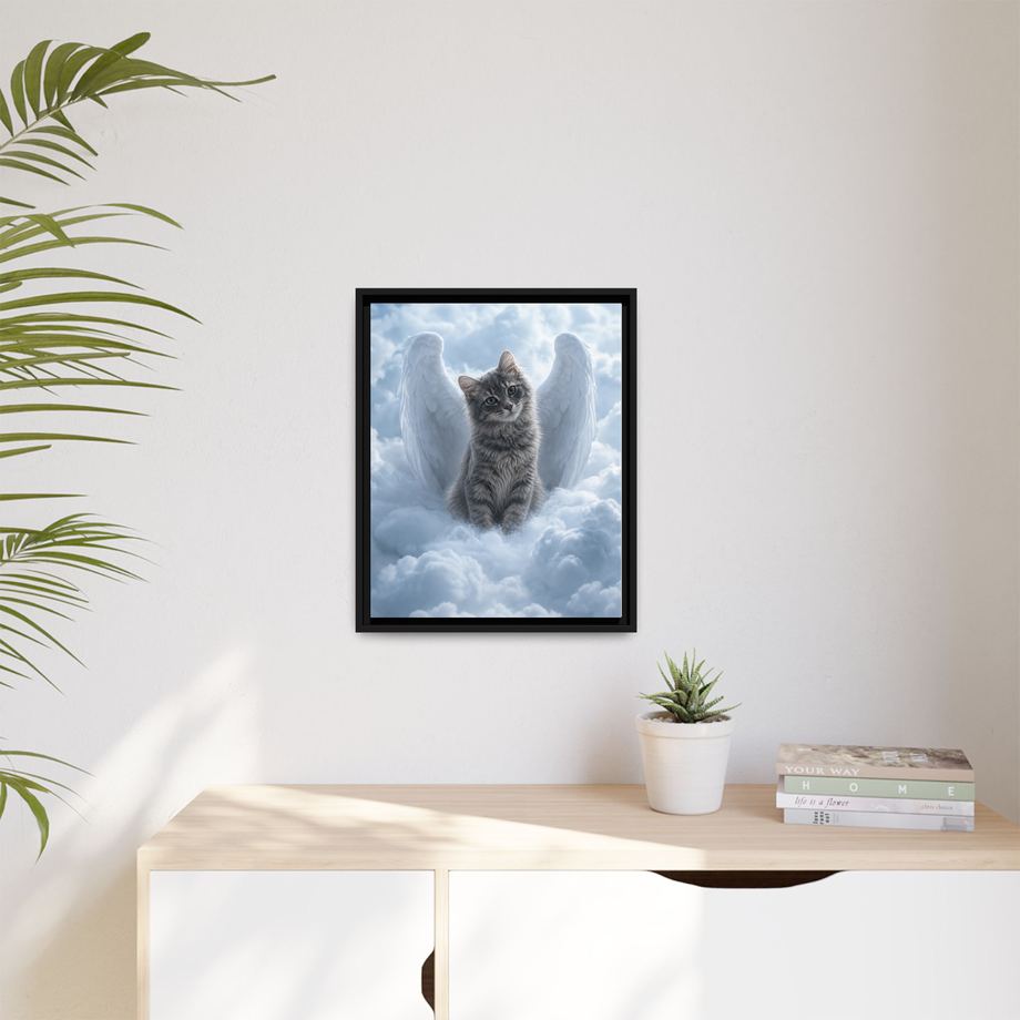 Framed 16x20 Black context