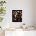 Framed 16x20 Black context