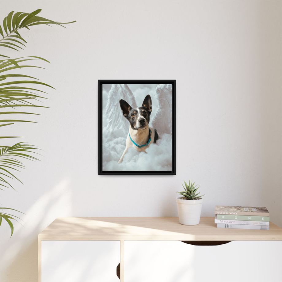 Framed 16x20 Black context