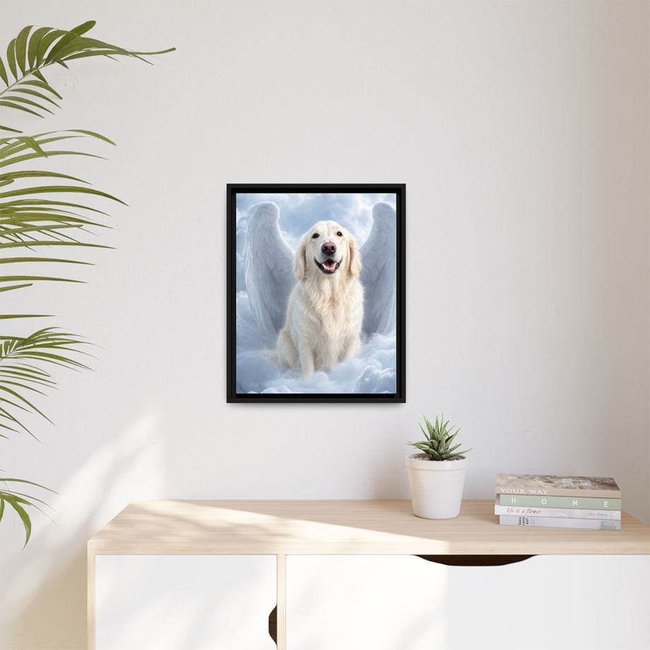 Framed 16x20 Black context