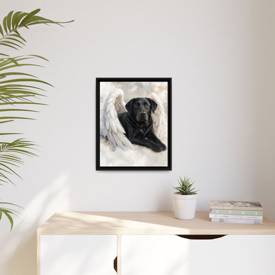 Framed 16x20 Black context