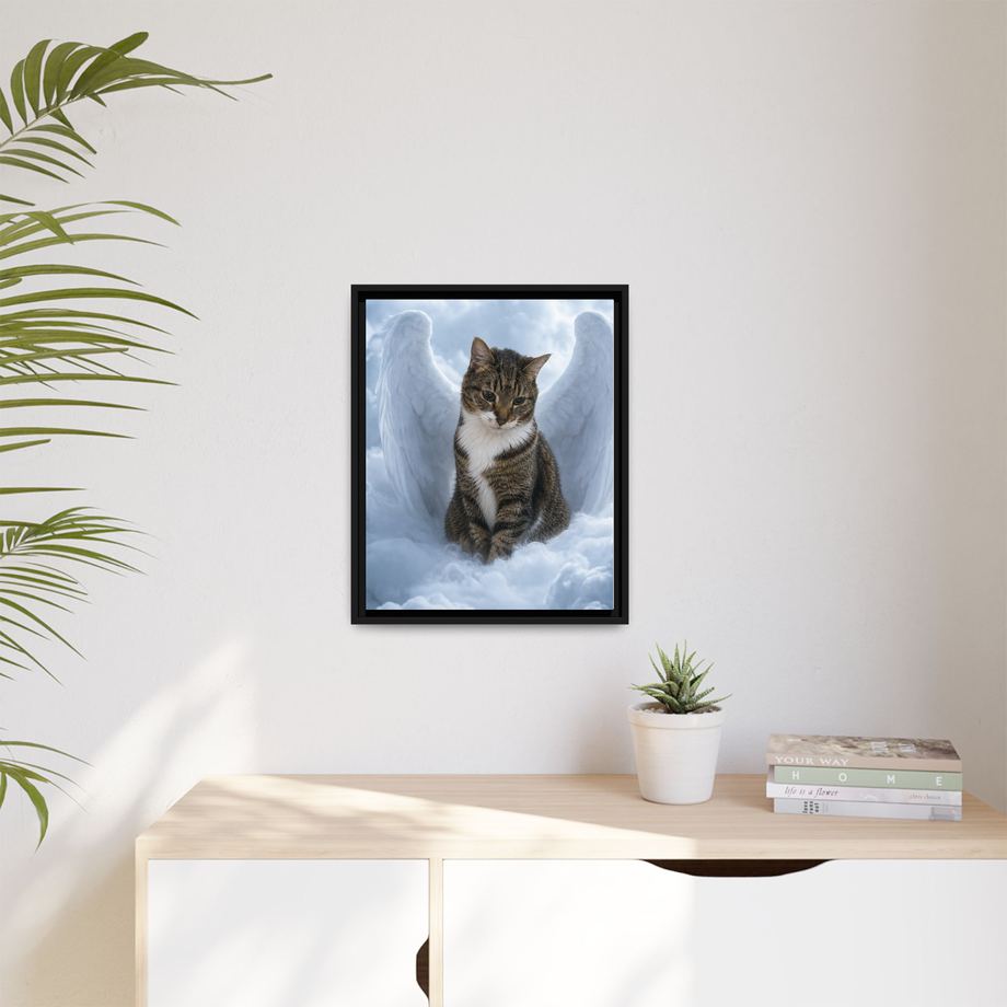 Framed 16x20 Black context