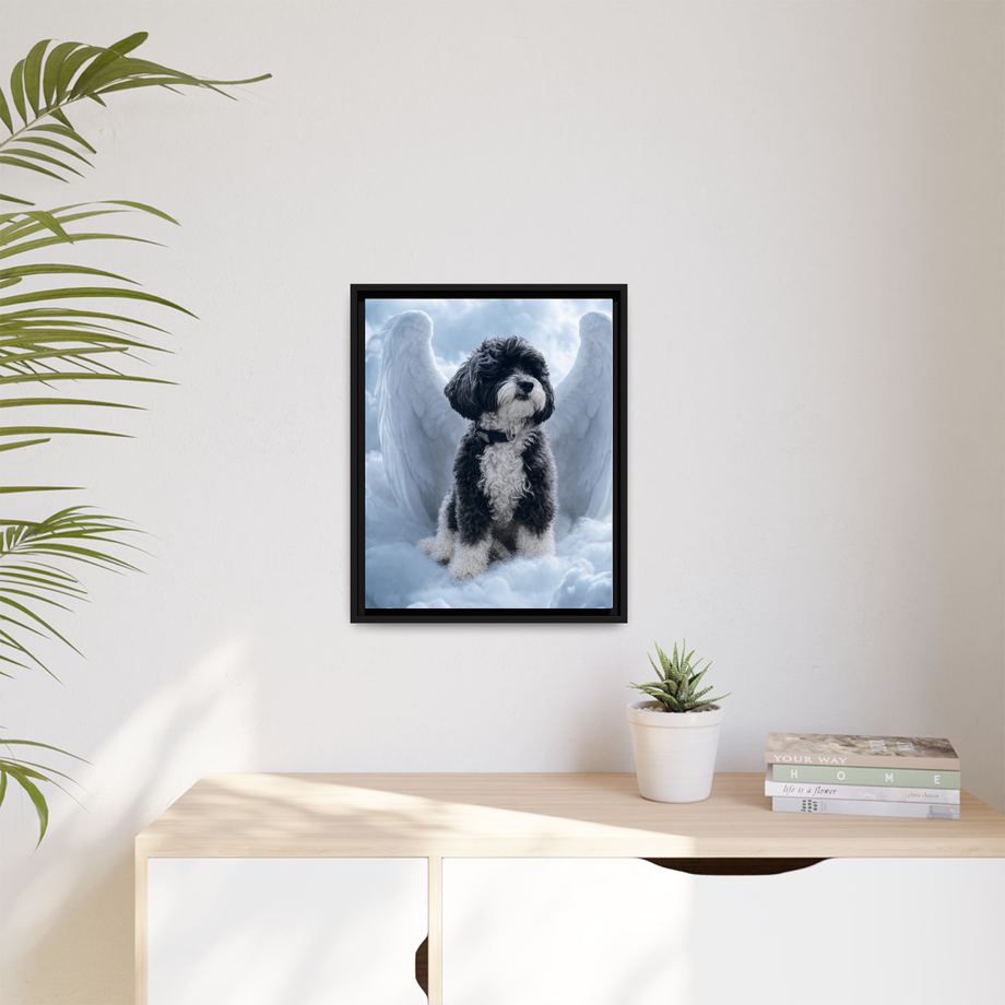Framed 16x20 Black context