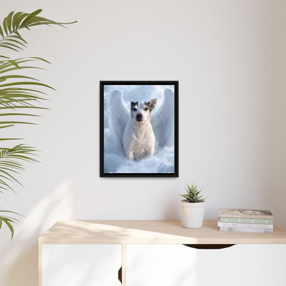 Framed 16x20 Black context