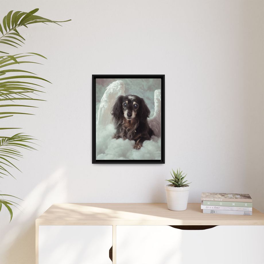 Framed 16x20 Black context