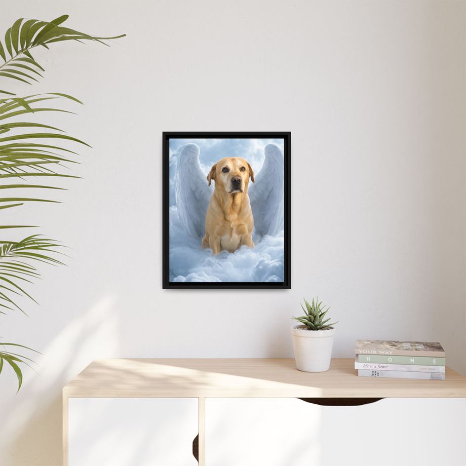 Framed 16x20 Black context