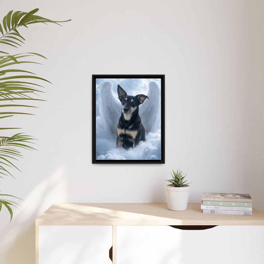 Framed 16x20 Black context