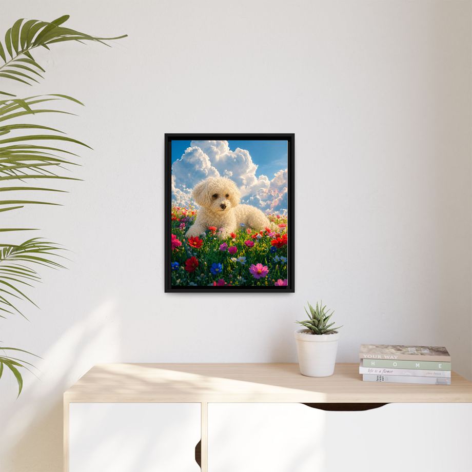 Framed 16x20 Black context
