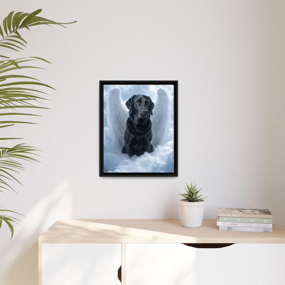 Framed 16x20 Black context