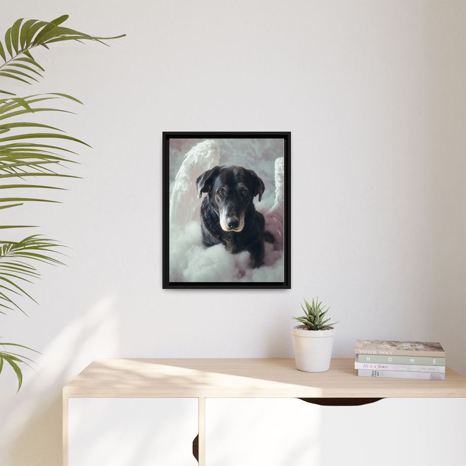 Framed 16x20 Black context