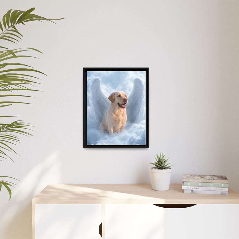 Framed 16x20 Black context