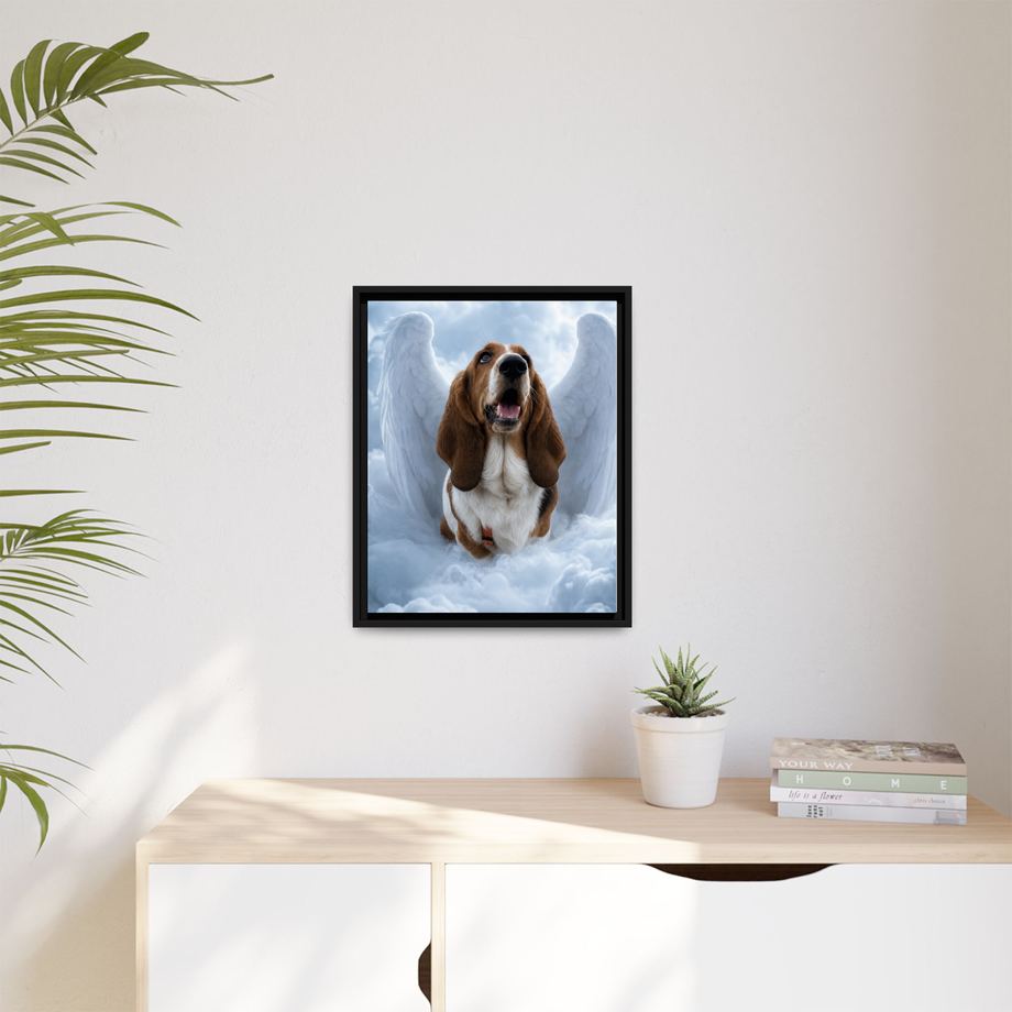 Framed 16x20 Black context