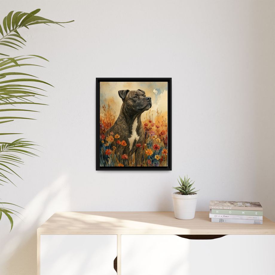 Framed 16x20 Black context