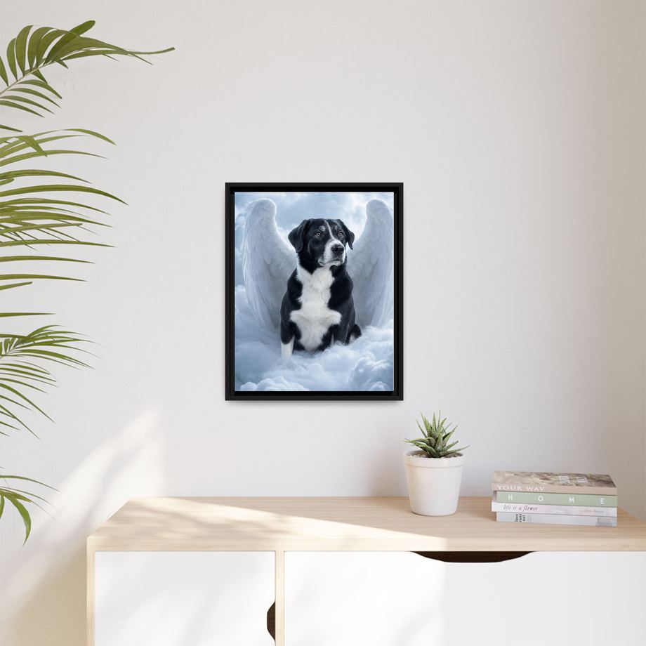 Framed 16x20 Black context