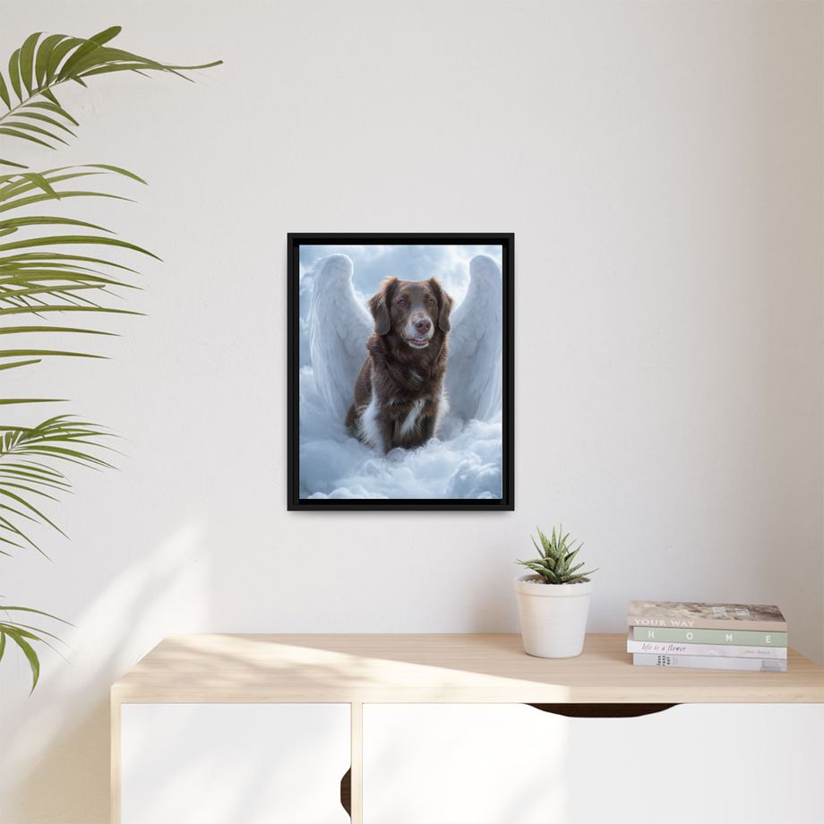 Framed 16x20 Black context