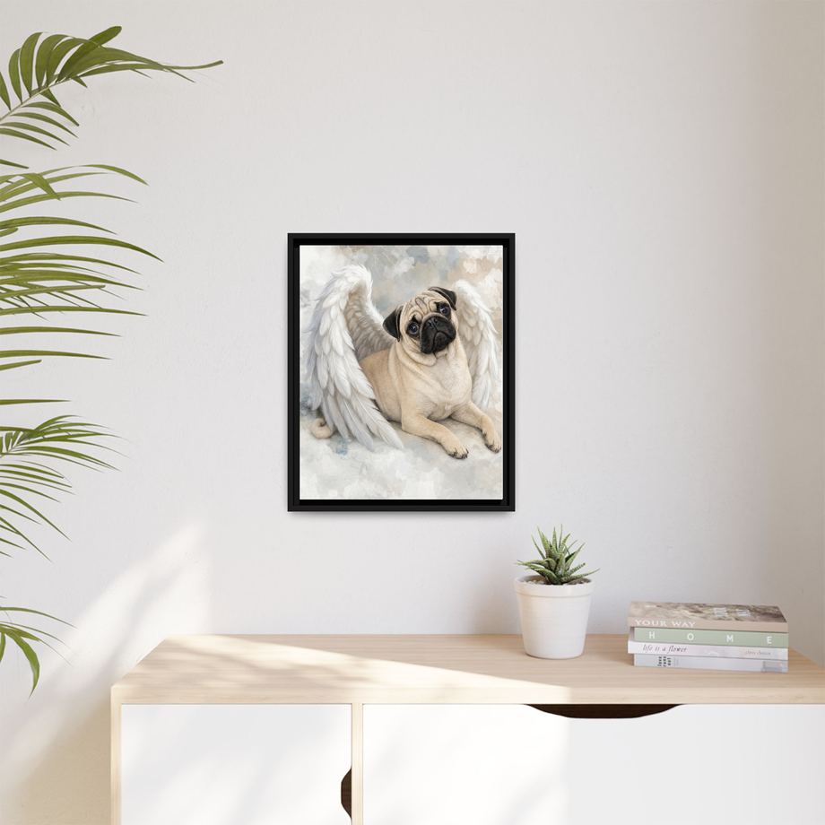 Framed 16x20 Black context