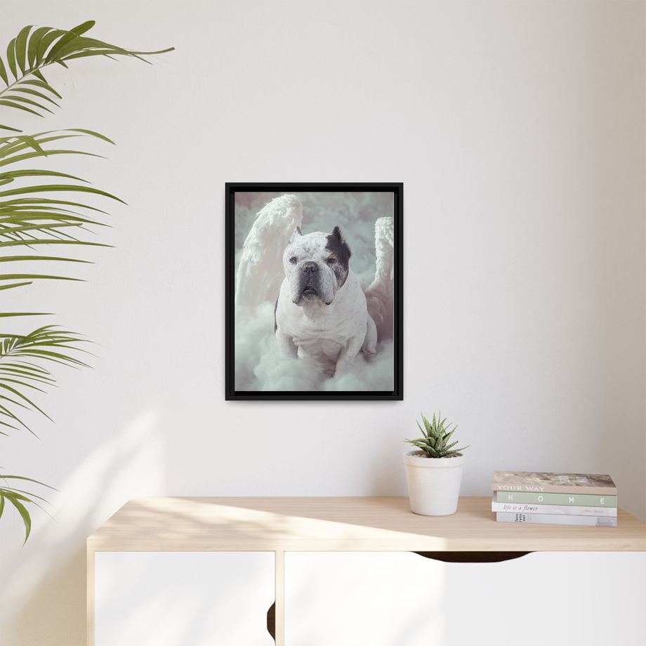 Framed 16x20 Black context