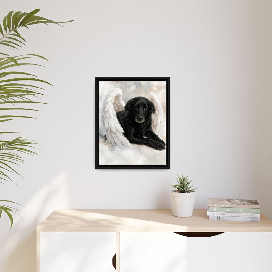 Framed 16x20 Black context