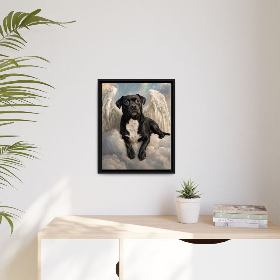 Framed 16x20 Black context