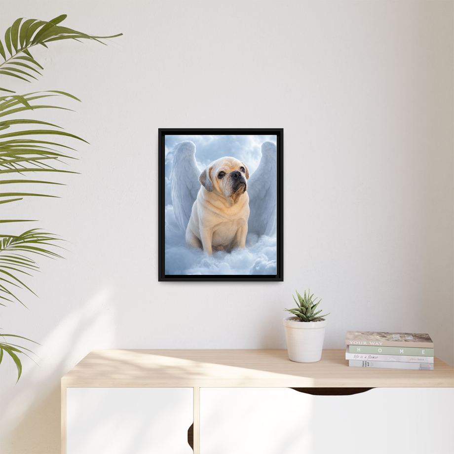 Framed 16x20 Black context