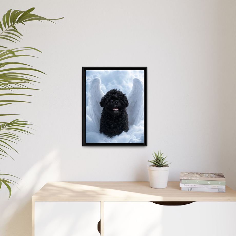 Framed 16x20 Black context