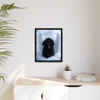 Framed 16x20 Black context