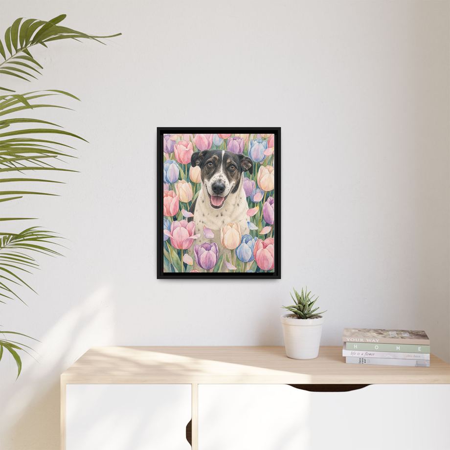 Framed 16x20 Black context