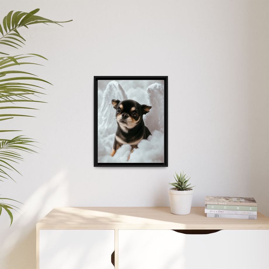 Framed 16x20 Black context