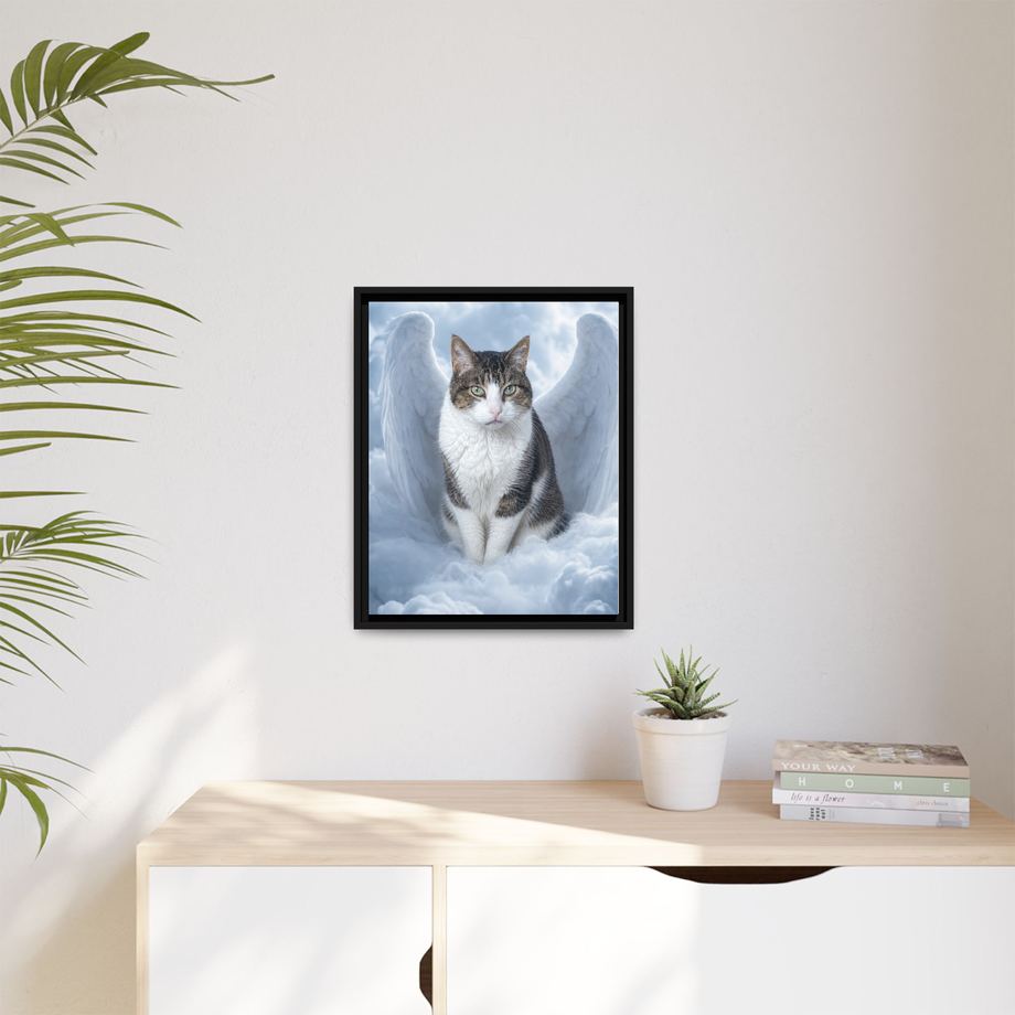 Framed 16x20 Black context