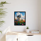Framed 16x20 Black context
