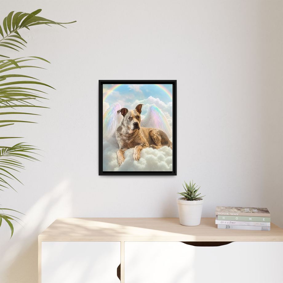 Framed 16x20 Black context