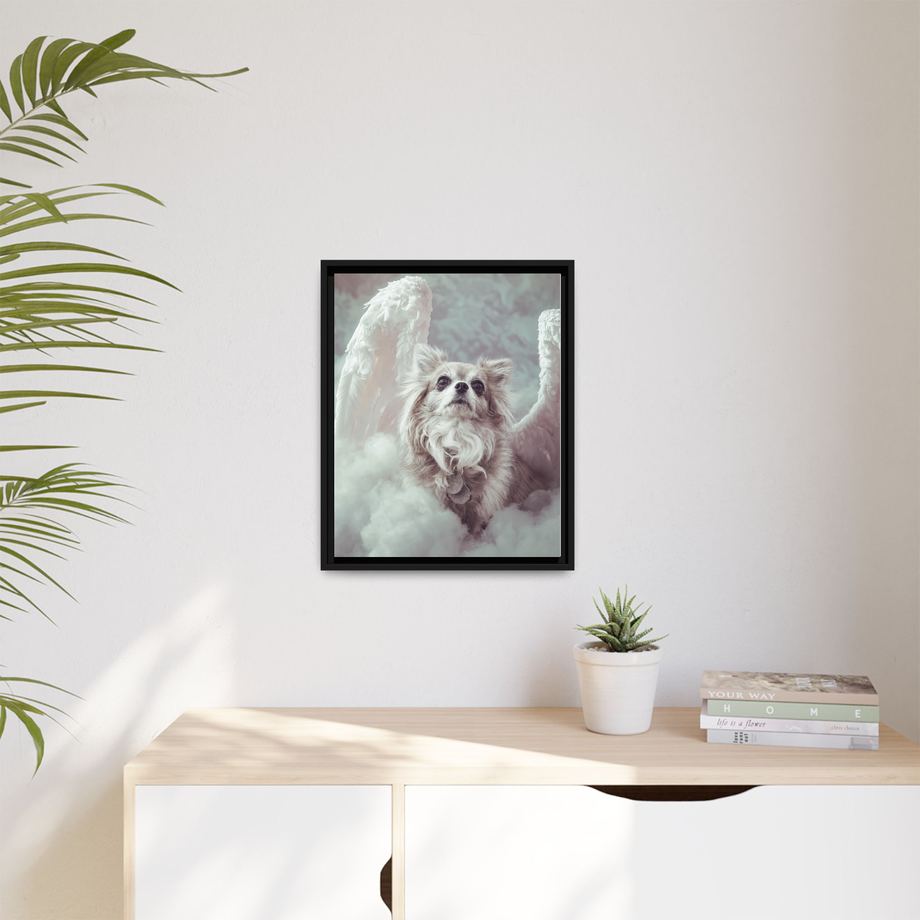 Framed 16x20 Black context