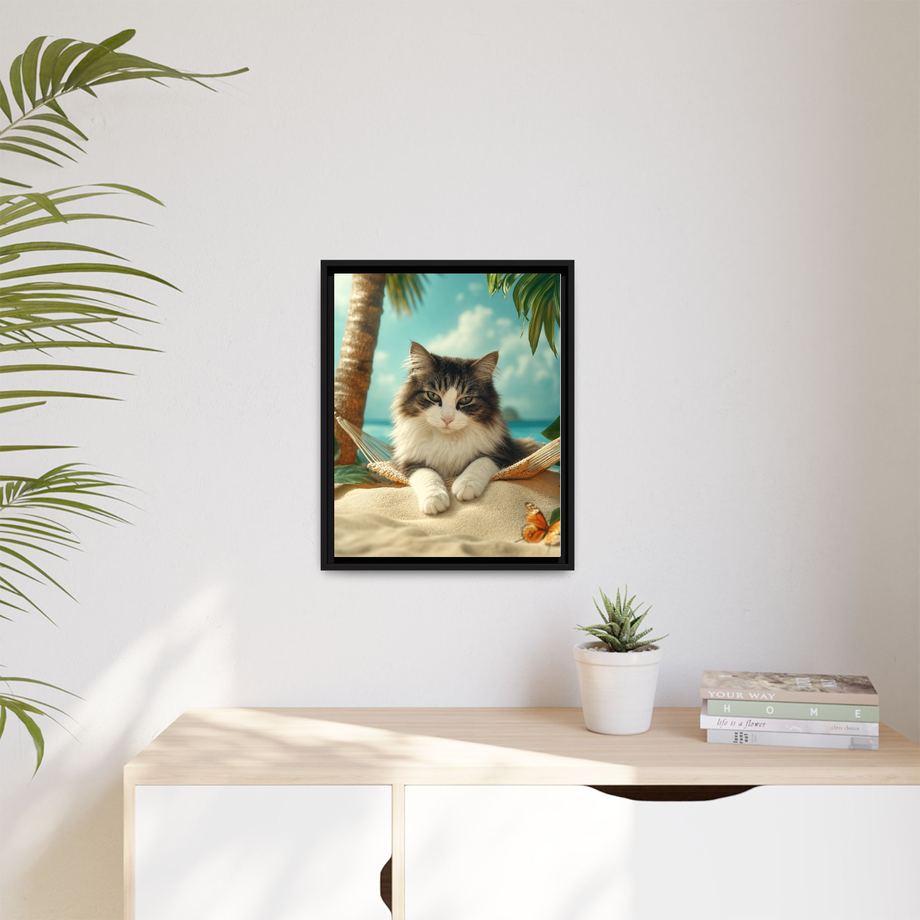 Framed 16x20 Black context