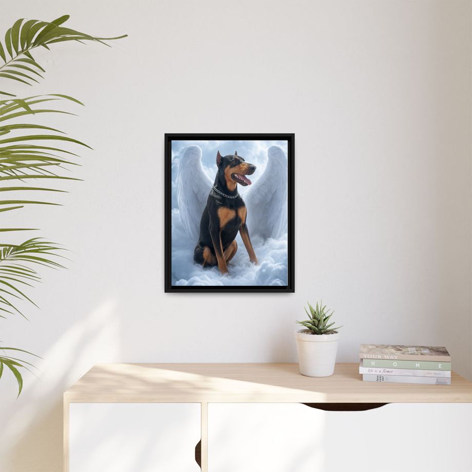 Framed 16x20 Black context