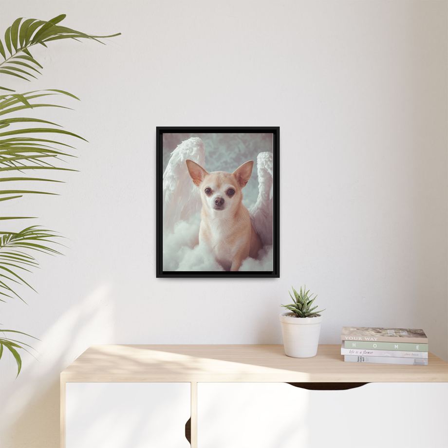 Framed 16x20 Black context