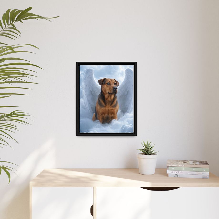 Framed 16x20 Black context