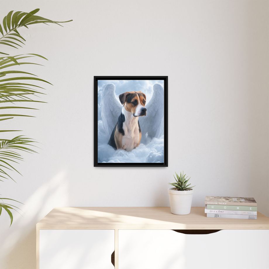 Framed 16x20 Black context