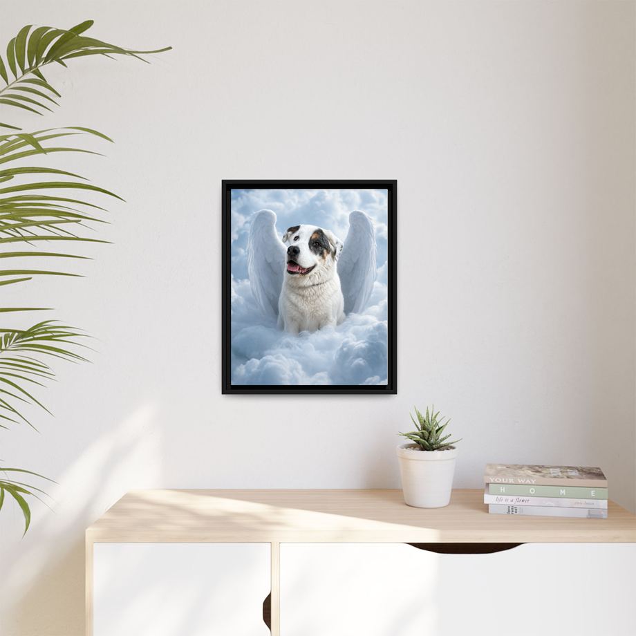 Framed 16x20 Black context