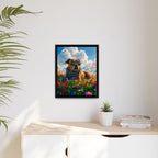 Framed 16x20 Black context