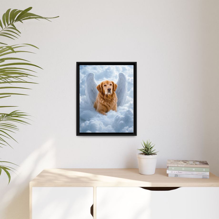 Framed 16x20 Black context