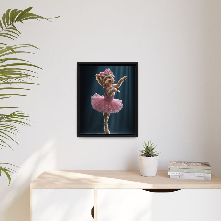 Framed 16x20 Black context