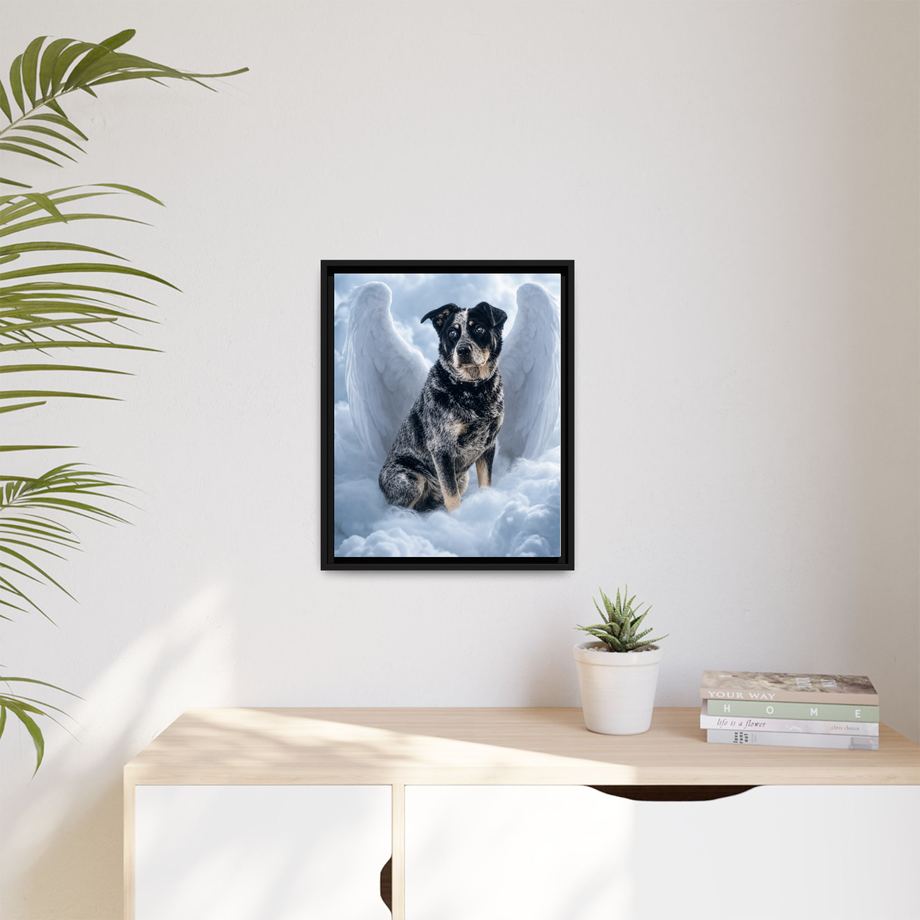 Framed 16x20 Black context