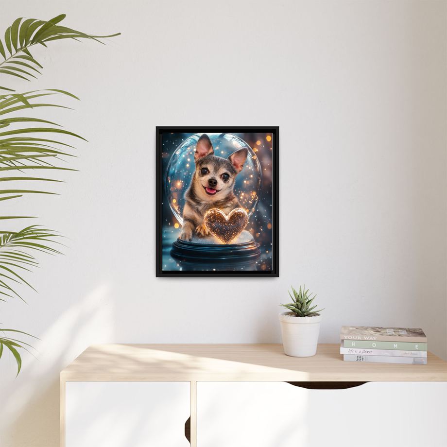 Framed 16x20 Black context