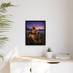 Framed 16x20 Black context