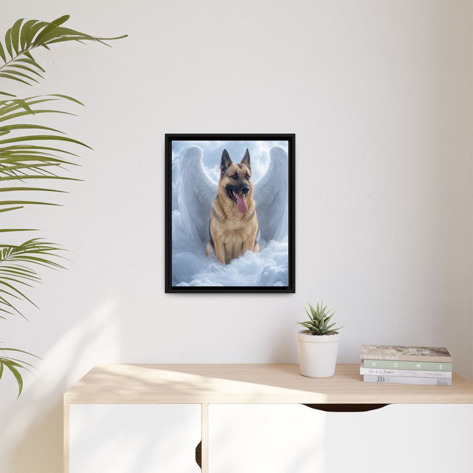 Framed 16x20 Black context