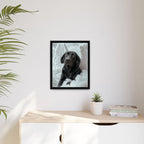 Framed 16x20 Black context