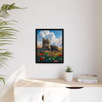 Framed 16x20 Black context