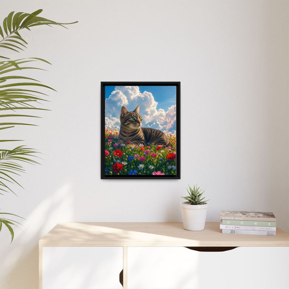 Framed 16x20 Black context