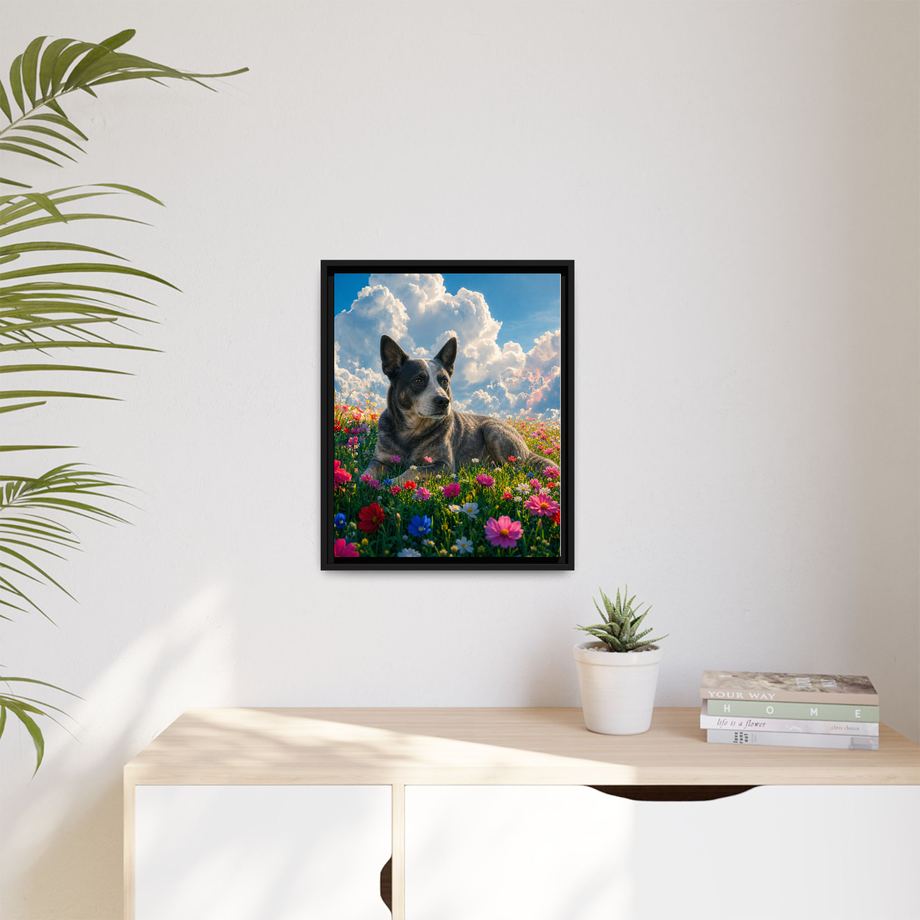 Framed 16x20 Black context