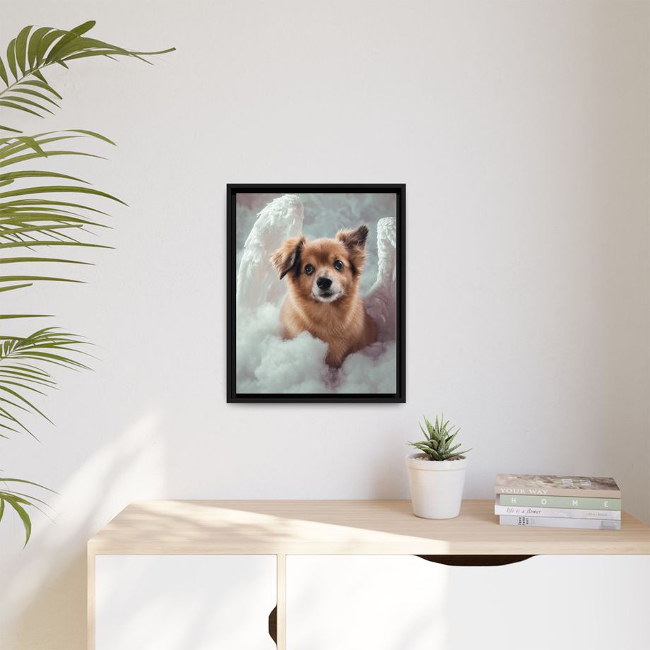 Framed 16x20 Black context